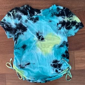 Pink size XS tie dye shirt